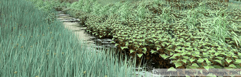 Plant Ecosystem, 20M triangles