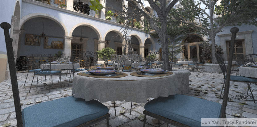 San Miguel Scene, 10.7M triangles
